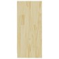 vidaXL Armario auxiliar madera maciza de pino 35,5x33,5x76 cm