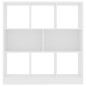 vidaXL Estantería librería madera contrachapada blanco 97,5x29,5x100cm vidaXL Estantería librería madera contrachapada blanco 97,5x29,5x100cm