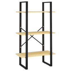 vidaXL Estantería de almacenaje madera maciza de pino 60x30x105 cm