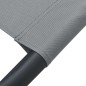 vidaXL Tumbona de jardín con toldo y cojín gris vidaXL Tumbona de jardín con toldo y cojín gris