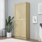 vidaXL Armario de libros contrachapada color roble 82,5x30,5x185,5 cm