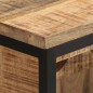 vidaXL Botellero de madera maciza de mango rugosa 62x33x78,5 cm vidaXL Botellero de madera maciza de mango rugosa 62x33x78,5 cm