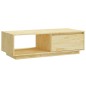 vidaXL Mesa de centro de madera maciza de pino 110x50x33,5 cm vidaXL Mesa de centro de madera maciza de pino 110x50x33,5 cm
