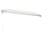vidaXL Toldo retráctil aluminio y tela color crema 4x3 m vidaXL Toldo retráctil aluminio y tela color crema 4x3 m