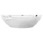 vidaXL Lavabo con rebosadero 58,5x39x21 cm cerámica plateado vidaXL Lavabo con rebosadero 58,5x39x21 cm cerámica plateado