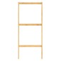 EISL Estante de baño 3 compartimentos bambú 34x33x80 cm