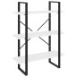 vidaXL Estantería de madera contrachapada blanco 80x30x105 cm vidaXL Estantería de madera contrachapada blanco 80x30x105 cm