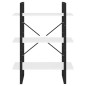 vidaXL Estantería de madera contrachapada blanco 80x30x105 cm vidaXL Estantería de madera contrachapada blanco 80x30x105 cm