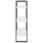 vidaXL Estantería de madera contrachapada blanco 80x30x105 cm vidaXL Estantería de madera contrachapada blanco 80x30x105 cm