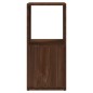 vidaXL Armario giratorio aglomerado roble marrón 34,5x34,5x75,5 cm vidaXL Armario giratorio aglomerado roble marrón 34,5x34,5x75,5 cm