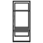 vidaXL Estantería de 2 niveles madera contrachapada gris 60x30x70 cm vidaXL Estantería de 2 niveles madera contrachapada gris 60x30x70 cm