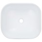 vidaXL Lavabo 44,5x39,5x14,5 cm cerámica blanco vidaXL Lavabo 44,5x39,5x14,5 cm cerámica blanco