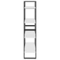 vidaXL Estantería de 4 niveles madera contrachapada blanco 80x30x140cm vidaXL Estantería de 4 niveles madera contrachapada blanco 80x30x140cm