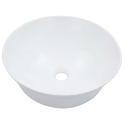 vidaXL Lavabo 41x12,5 cm cerámica blanco