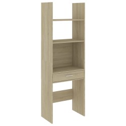vidaXL Estantería madera contrachapada color roble Sonoma 60x35x180 cm