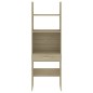 vidaXL Estantería madera contrachapada color roble Sonoma 60x35x180 cm vidaXL Estantería madera contrachapada color roble Sonoma 60x35x180 cm