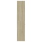 vidaXL Estantería madera contrachapada color roble Sonoma 60x35x180 cm vidaXL Estantería madera contrachapada color roble Sonoma 60x35x180 cm