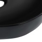 vidaXL Lavabo 42,5x42,5x14,5 cm cerámica negro vidaXL Lavabo 42,5x42,5x14,5 cm cerámica negro