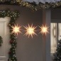 vidaXL Lámparas de Navidad LED plegables 3 unidades blanco vidaXL Lámparas de Navidad LED plegables 3 unidades blanco