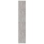 vidaXL Estantería madera contrachapada gris hormigón 36x30x171 cm