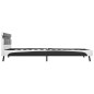 vidaXL Estructura de cama con LED de cuero sintético gris 140x200 cm vidaXL Estructura de cama con LED de cuero sintético gris 140x200 cm
