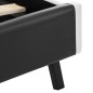 vidaXL Estructura de cama con LED de cuero sintético gris 140x200 cm vidaXL Estructura de cama con LED de cuero sintético gris 140x200 cm