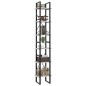 vidaXL Estantería 6 niveles madera contrachapada blanco 40x30x210 cm vidaXL Estantería 6 niveles madera contrachapada blanco 40x30x210 cm
