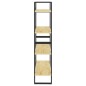 vidaXL Estantería de 4 niveles madera maciza de pino 80x30x140 cm vidaXL Estantería de 4 niveles madera maciza de pino 80x30x140 cm