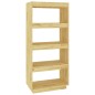 vidaXL Estantería/divisor de espacios madera maciza pino 60x35x135 cm vidaXL Estantería/divisor de espacios madera maciza pino 60x35x135 cm