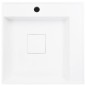 vidaXL Lavabo 50x50x12,3 cm resina mineral/mármol blanco vidaXL Lavabo 50x50x12,3 cm resina mineral/mármol blanco
