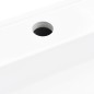 vidaXL Lavabo 50x50x12,3 cm resina mineral/mármol blanco vidaXL Lavabo 50x50x12,3 cm resina mineral/mármol blanco