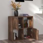 vidaXL Estantería de madera de ingeniería roble ahumado 60x27,5x59,5cm