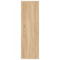 vidaXL Estantería madera contrachapada color roble Sonoma 98x30x98cm vidaXL Estantería madera contrachapada color roble Sonoma 98x30x98cm