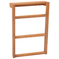 vidaXL Toalleros 2 unidades madera maciza de teca