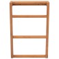 vidaXL Toalleros 2 unidades madera maciza de teca vidaXL Toalleros 2 unidades madera maciza de teca