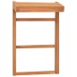 vidaXL Toalleros 2 unidades madera maciza de teca vidaXL Toalleros 2 unidades madera maciza de teca