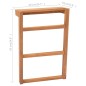 vidaXL Toalleros 2 unidades madera maciza de teca vidaXL Toalleros 2 unidades madera maciza de teca