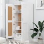 vidaXL Librería madera de ingeniería blanco 82,5x30,5x150 cm vidaXL Librería madera de ingeniería blanco 82,5x30,5x150 cm