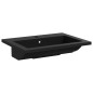 vidaXL Lavabo de granito negro 600x450x120 mm vidaXL Lavabo de granito negro 600x450x120 mm
