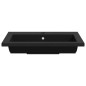 vidaXL Lavabo de granito negro 600x450x120 mm vidaXL Lavabo de granito negro 600x450x120 mm