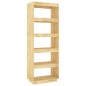 vidaXL Estantería/divisor de espacios madera maciza pino 60x35x167 cm vidaXL Estantería/divisor de espacios madera maciza pino 60x35x167 cm