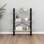 vidaXL Estantería de madera contrachapada roble Sonoma 100x30x105 cm vidaXL Estantería de madera contrachapada roble Sonoma 100x30x105 cm
