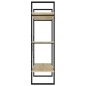 vidaXL Estantería de madera contrachapada roble Sonoma 100x30x105 cm vidaXL Estantería de madera contrachapada roble Sonoma 100x30x105 cm