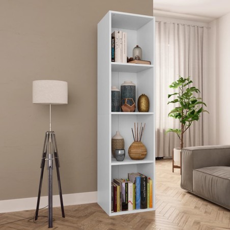 vidaXL Estantería de libros/mueble TV madera contrachapada 36x30x143cm
