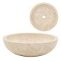 vidaXL Lavabo 40x12 cm mármol color crema vidaXL Lavabo 40x12 cm mármol color crema