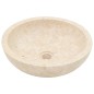 vidaXL Lavabo 40x12 cm mármol color crema vidaXL Lavabo 40x12 cm mármol color crema