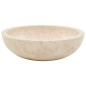 vidaXL Lavabo 40x12 cm mármol color crema vidaXL Lavabo 40x12 cm mármol color crema