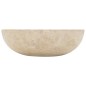 vidaXL Lavabo 40x12 cm mármol color crema vidaXL Lavabo 40x12 cm mármol color crema