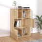 vidaXL Armario almacenamiento madera contrachapada roble 60x29,5x90 cm vidaXL Armario almacenamiento madera contrachapada roble 60x29,5x90 cm