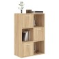 vidaXL Armario almacenamiento madera contrachapada roble 60x29,5x90 cm vidaXL Armario almacenamiento madera contrachapada roble 60x29,5x90 cm